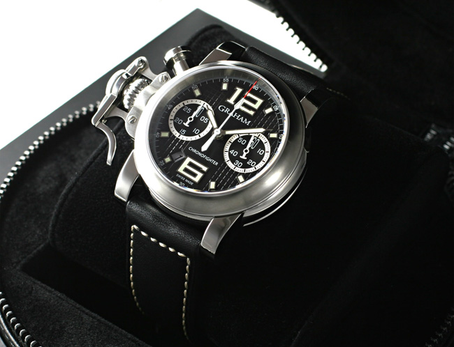 グラハム クロノファイター R.A.C 2CRBS.B03A.L30BDブラックショック 