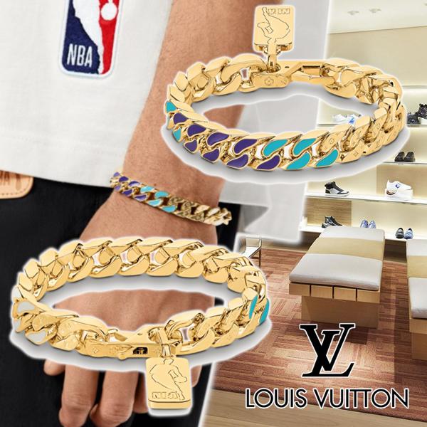 21FW☆ルイヴィトン ブレスレット 偽物新作 NBA ブラスレチェーン 
