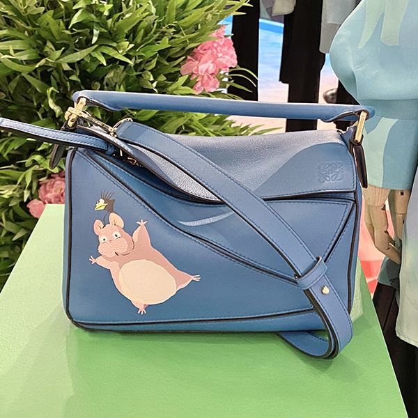 LOEWE C621232XCS BAG CHARM FELT AND CALFSKIN (LOEWE⁄バッグ LOEWE C621232XCS BAG CHARM FELT AND CALFSKIN (LOEWE⁄バッグ